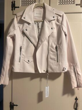 NWT Blank NYC leather jacket
